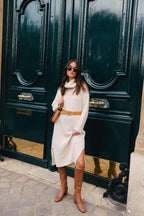 Soline Ecru Dress