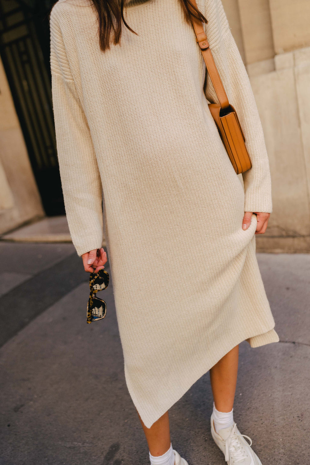 Soline Ecru Dress