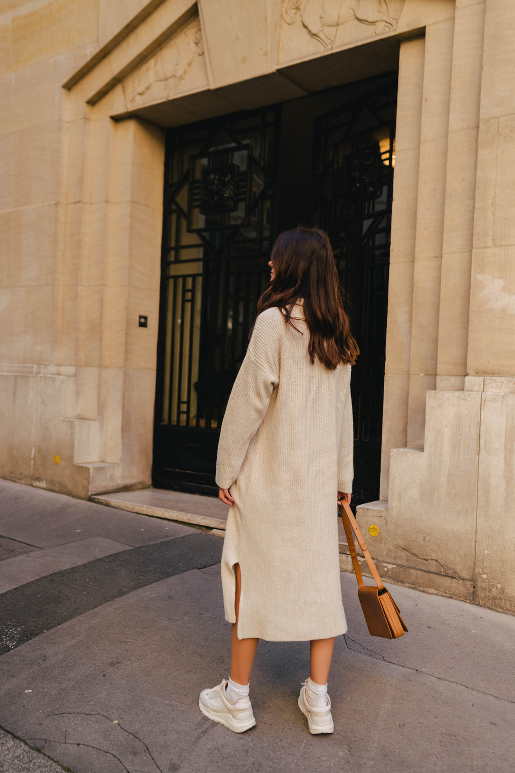 Soline Ecru Dress