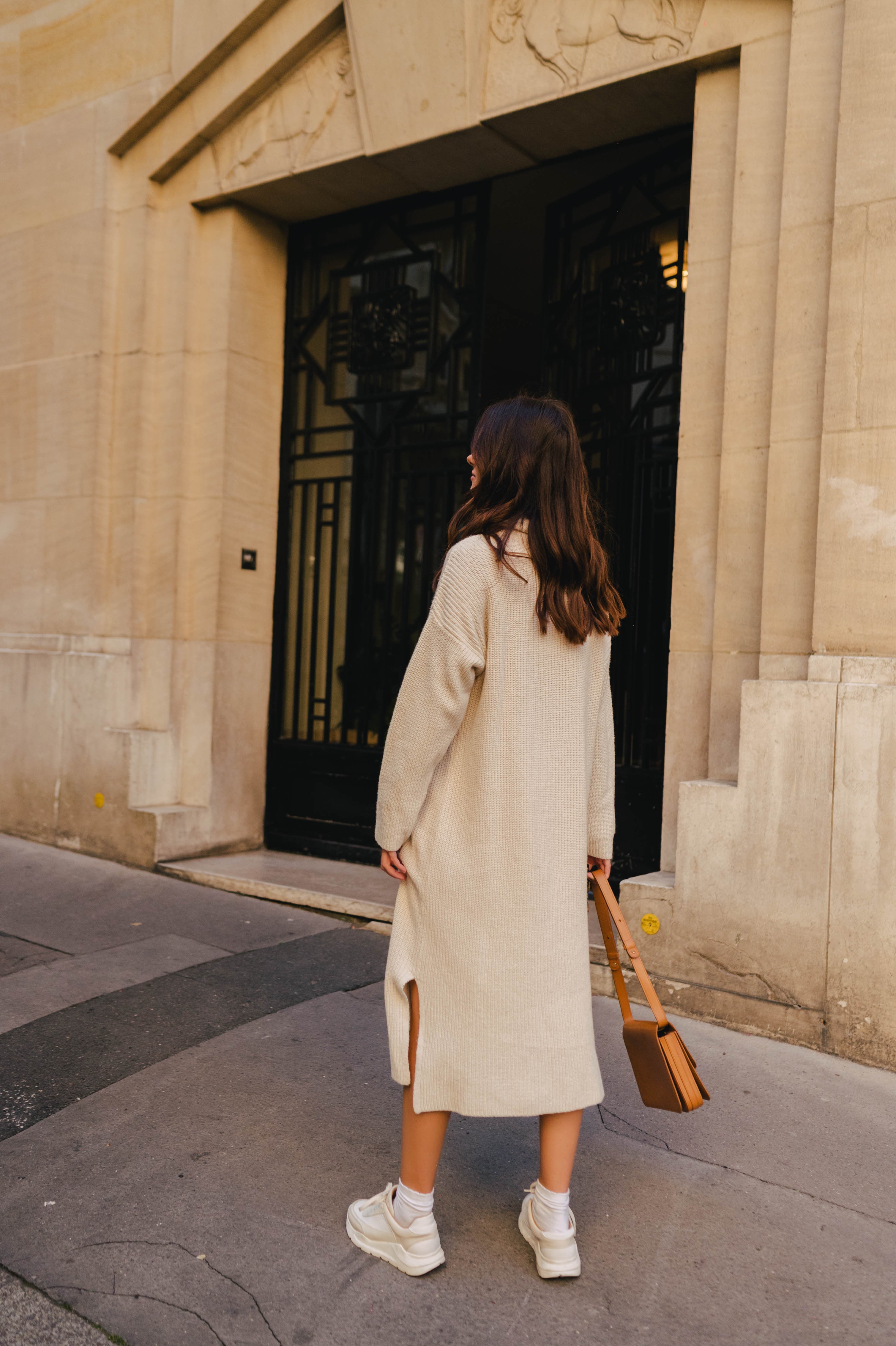 Soline Ecru Dress