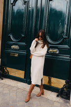 Soline Ecru Dress