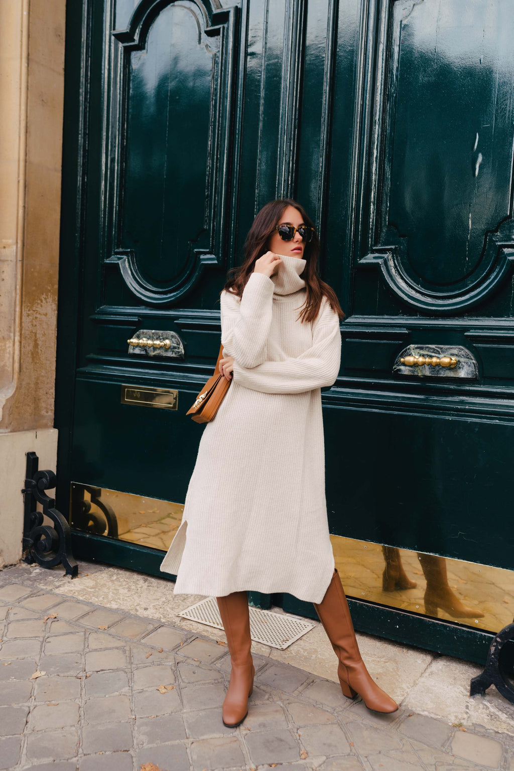Soline Ecru Dress