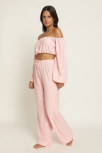 Pantalón Kenza - Rizo Rosa