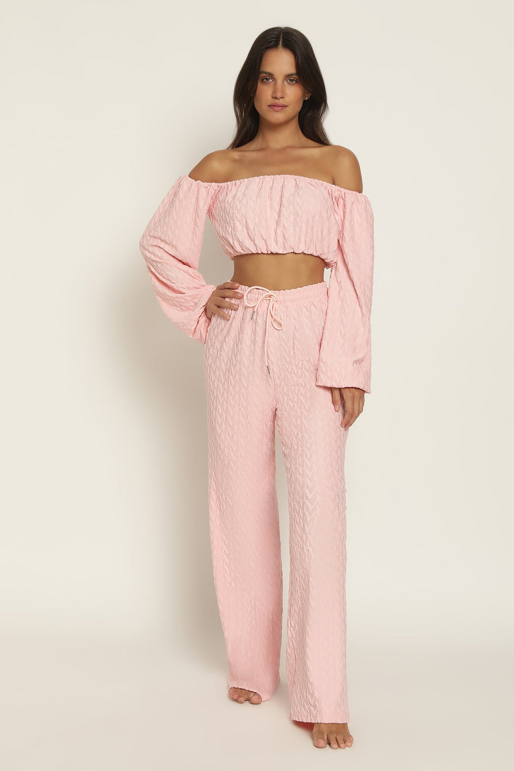Top Joana - Eponge Rose