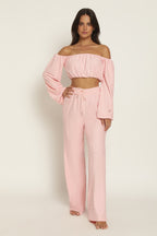 Top Joana - Eponge Rose