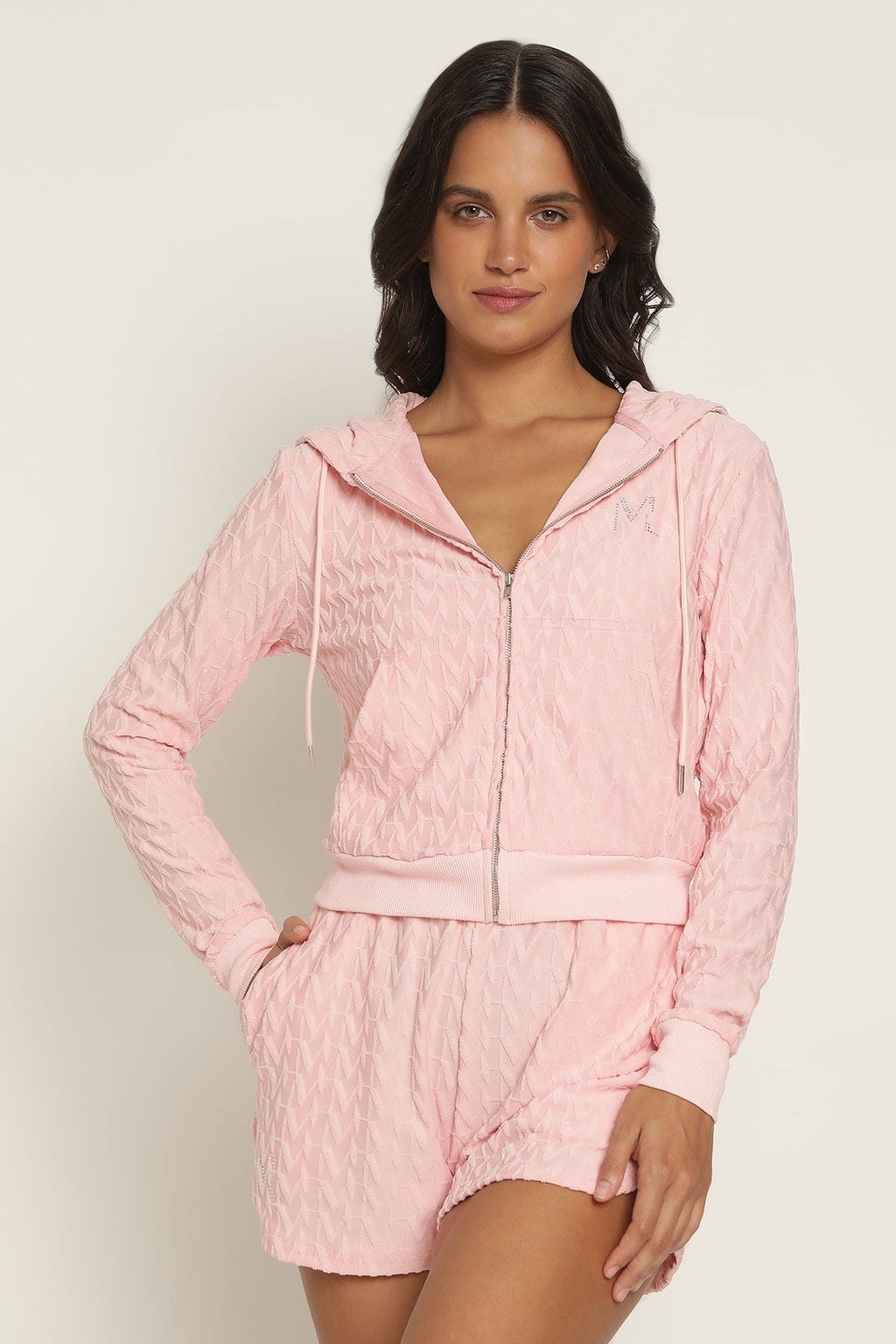 Gilet Dua - Eponge Rose