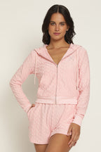 Gilet Dua - Eponge Rose