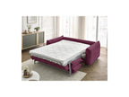 Ernest - Canapé Droit Convertible Ouverture Express - Tissu Lisse - 160X190