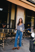 Cornflower Navy Top