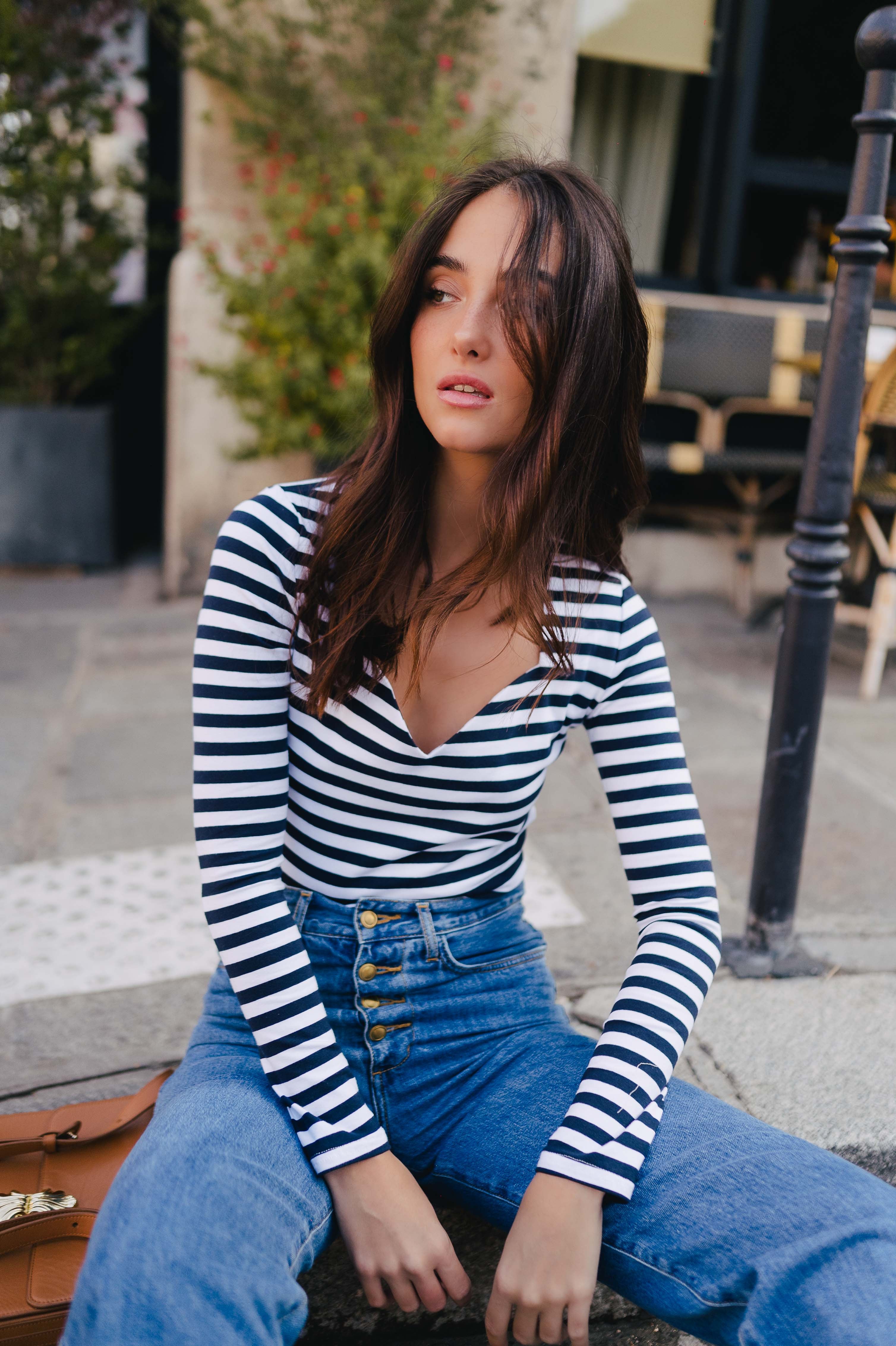 Cornflower Navy Top