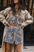 Vestido Maéva Safari