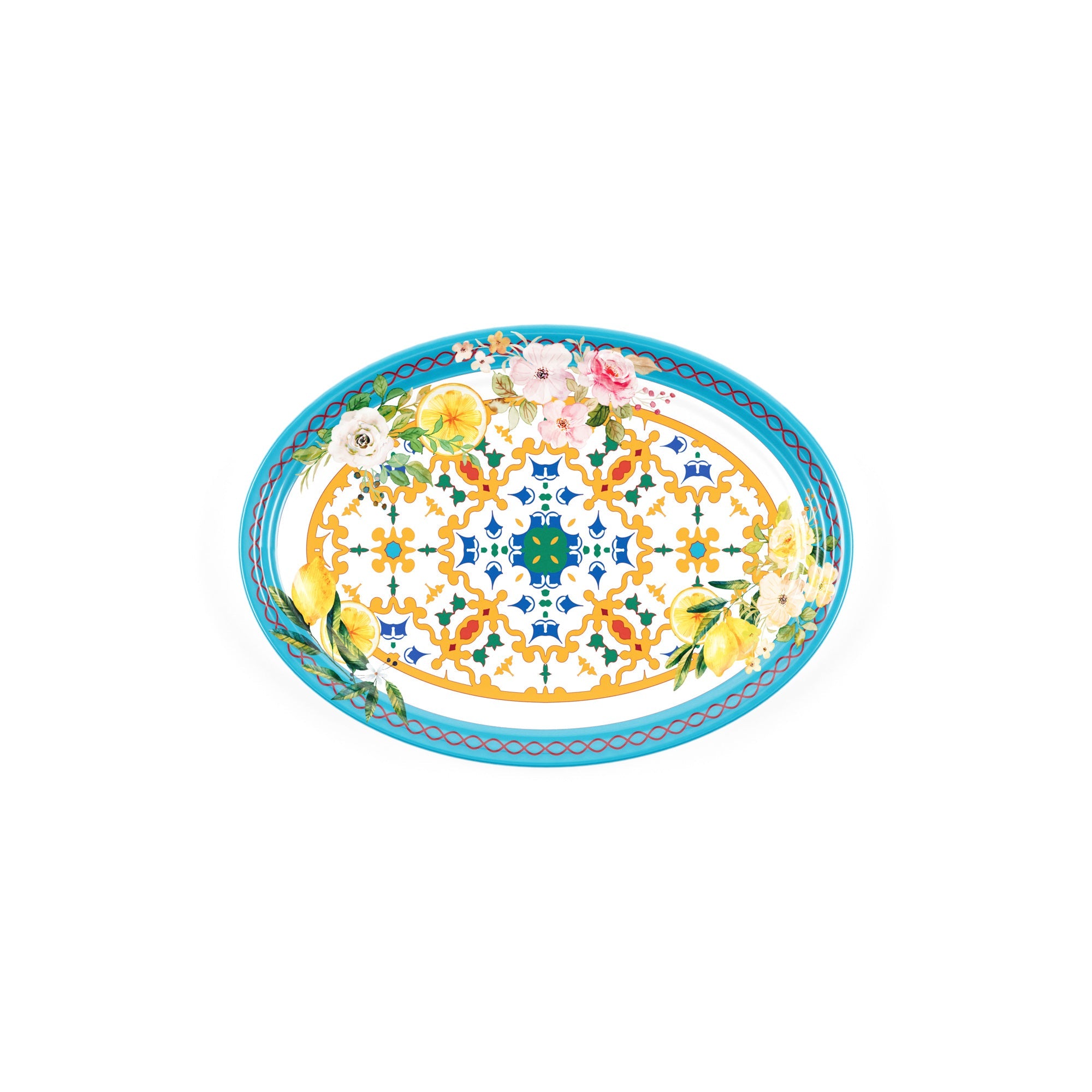 Flower&Lemon - Small Oval Tray