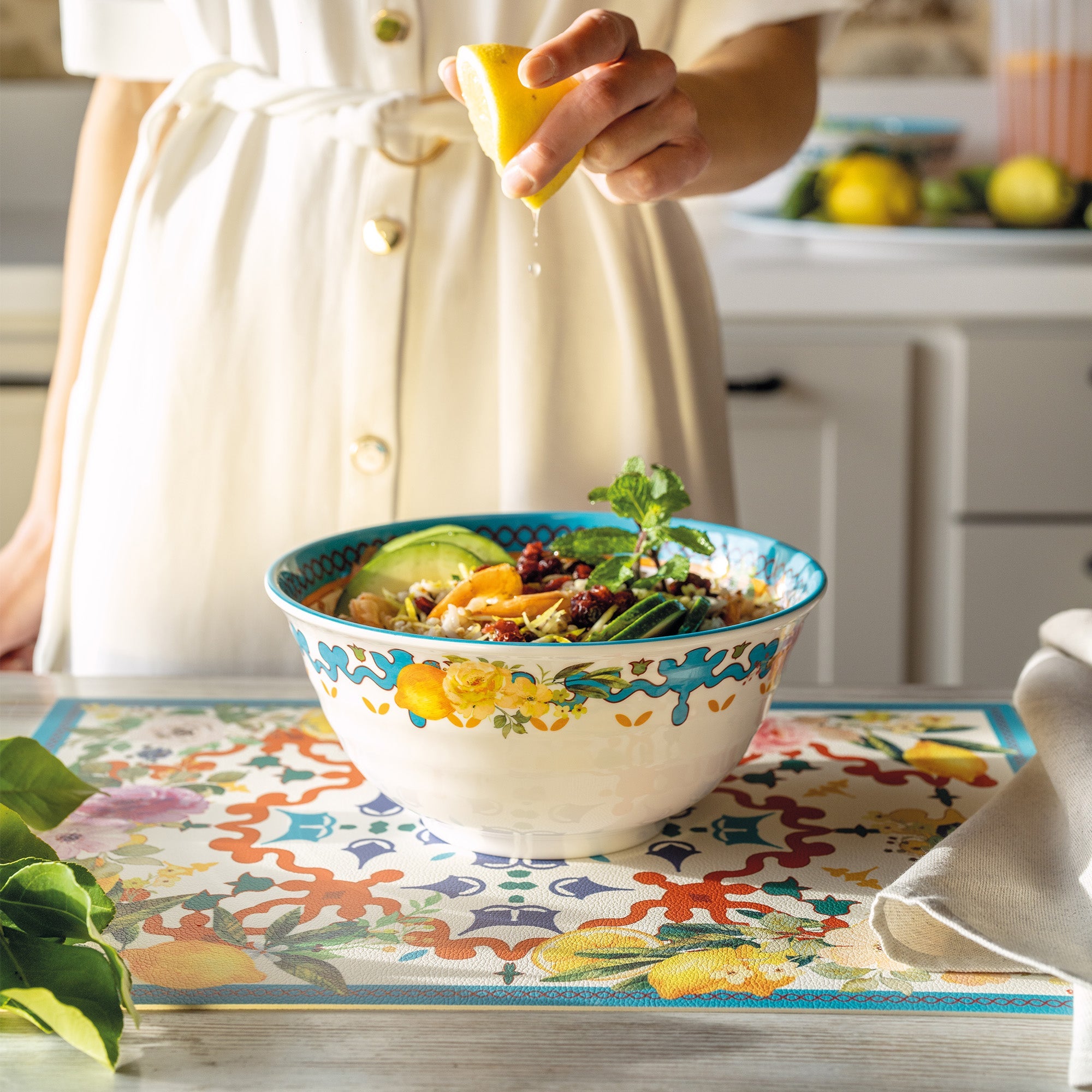 Flower&Lemon - Bowl - Ø 22 cm