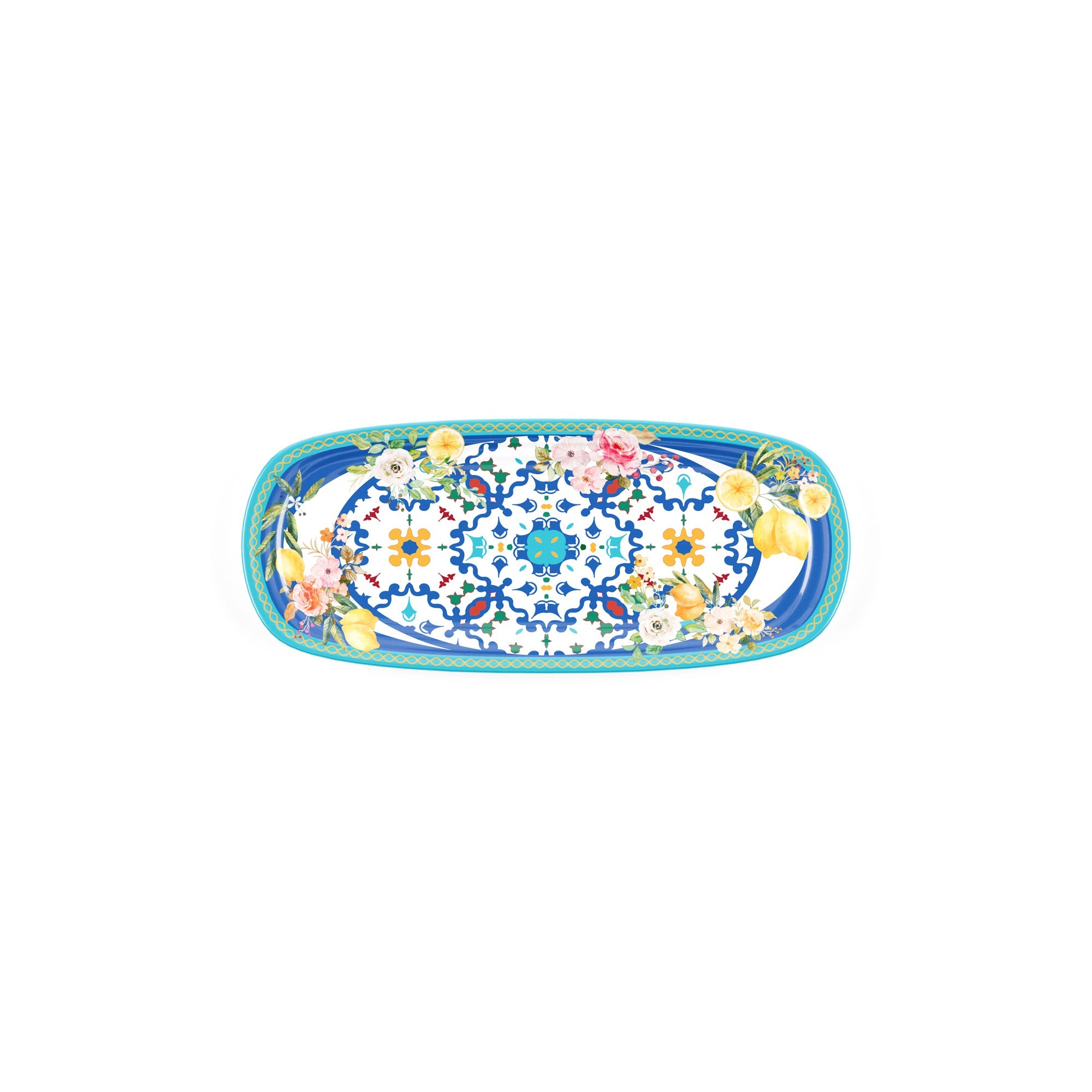 Flower&Lemon - Bandeja Rectangular Pequeña