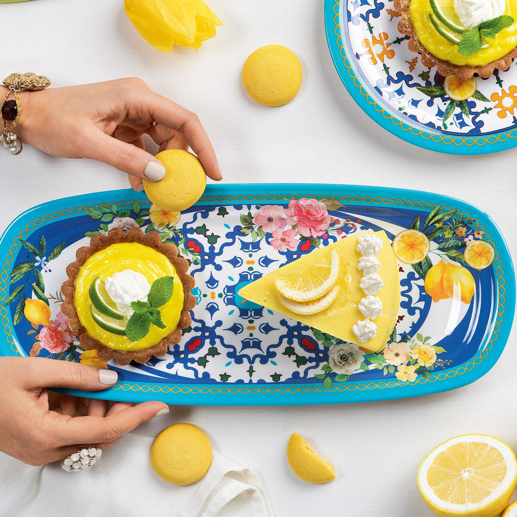 Flower&Lemon - Bandeja Rectangular Pequeña