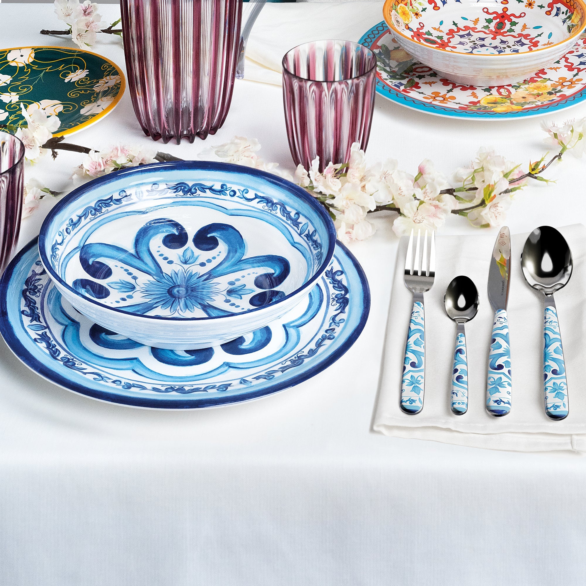 Blues - Assiette Plate