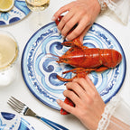 Blues - Assiette Plate