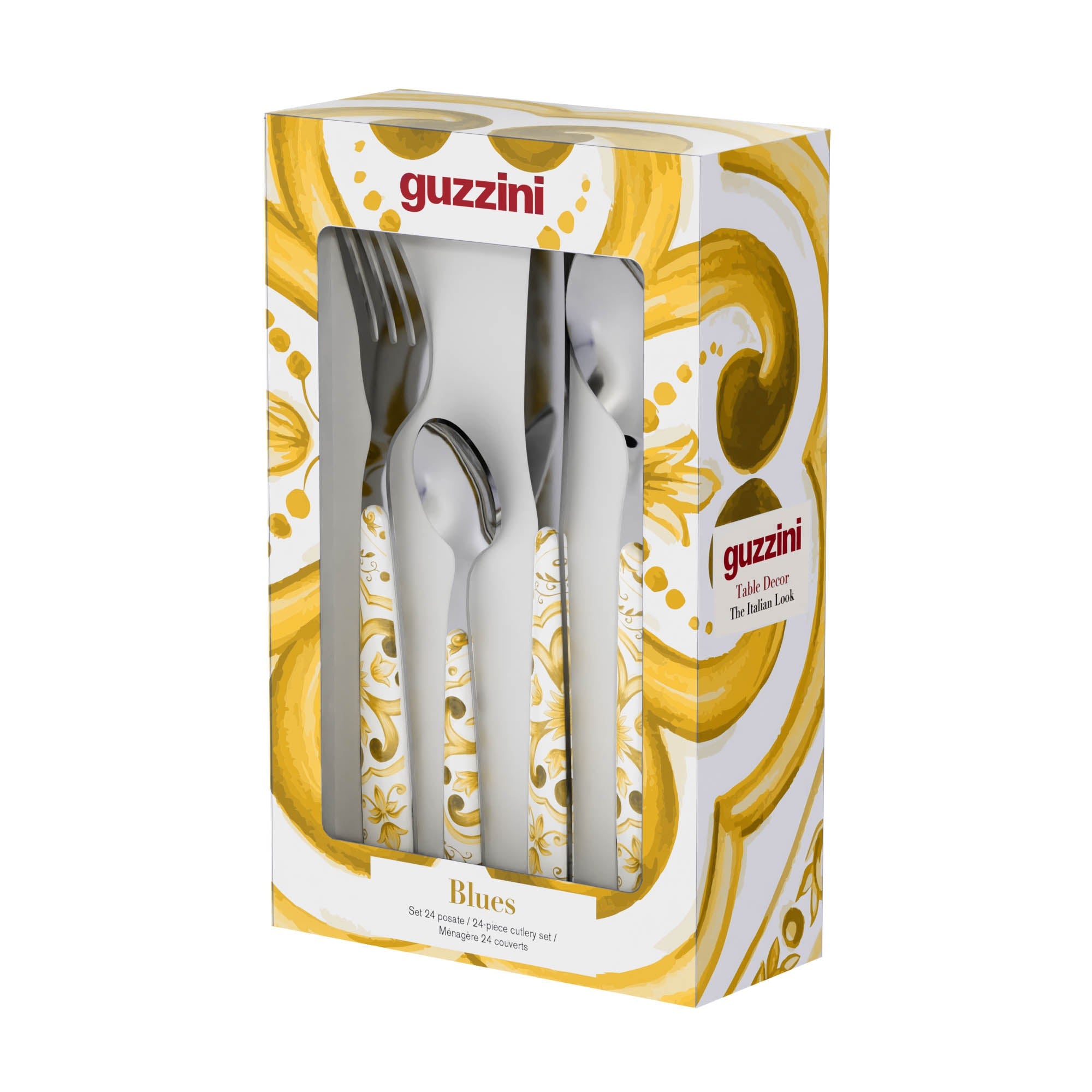 Blues - 24-Piece Cutlery Set