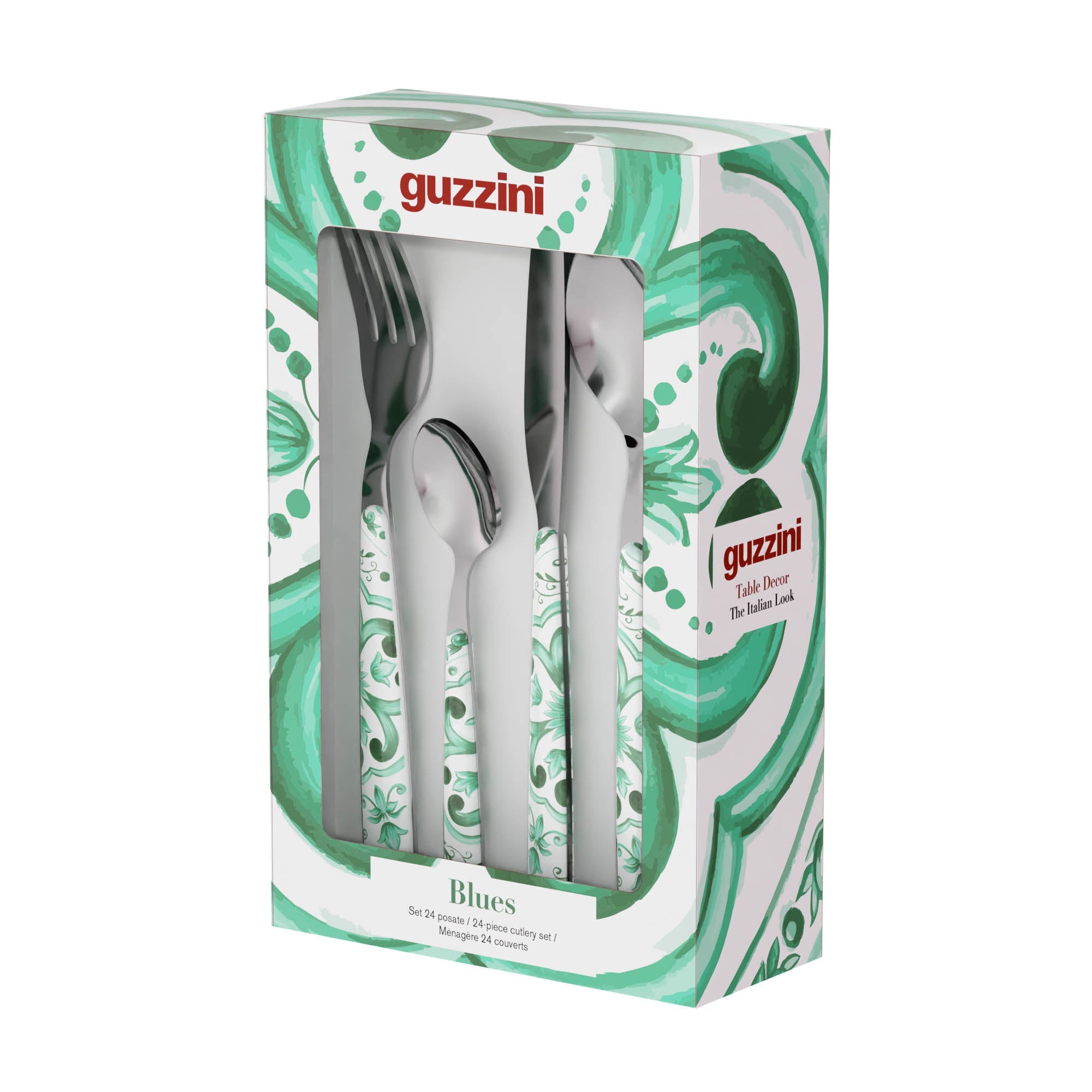 Blues - 24-Piece Cutlery Set