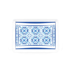 Blues - Rectangular Tray with Handles
