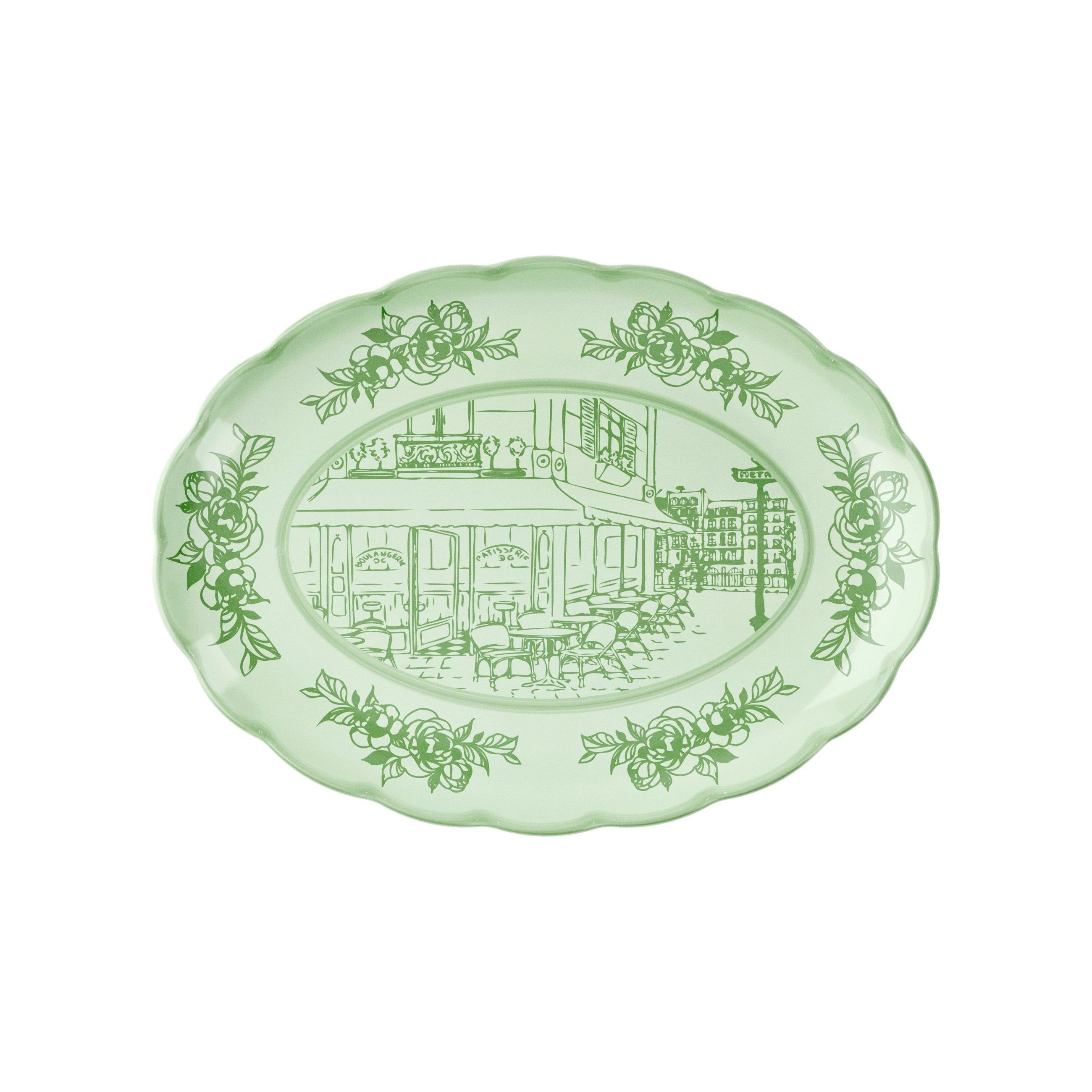 Plateaux - Grand Plat De Service Ovale "Josephine"