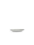 Midnight Flowers - Set Di 2 Piatti Fondi - S - Porcellana Bone China - Fiore Rosa