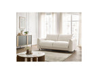 Ernest - Canapé Droit Convertible Ouverture Express - Tissu Lisse - 160X190