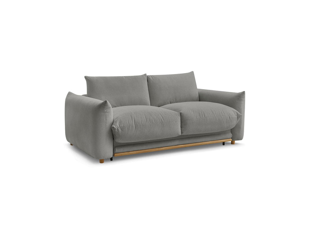 Ernest - Sofá recto convertible con apertura express - Tejido liso - 140X190