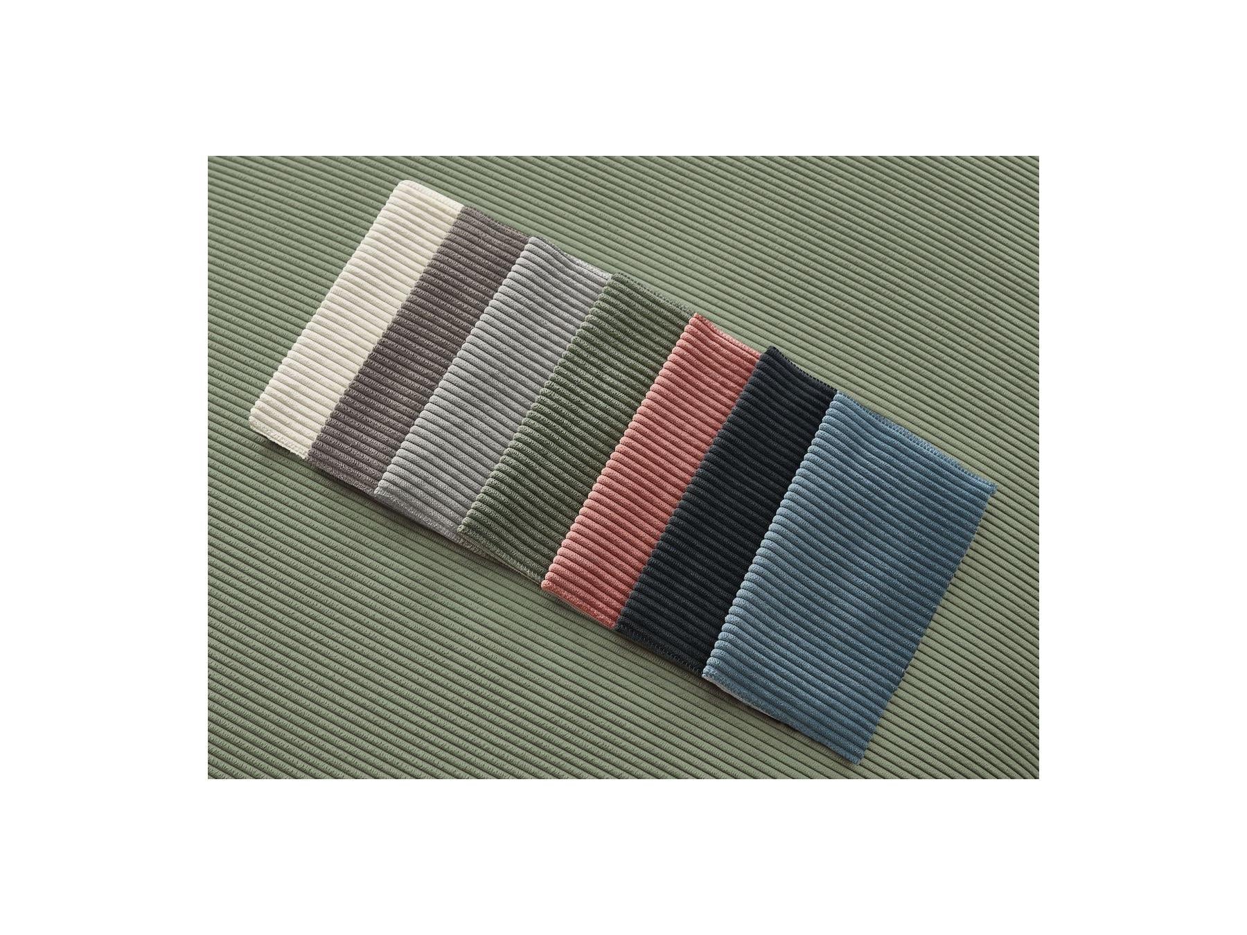Sidonie - Sofá esquinero convertible reversible con arcón - Terciopelo acanalado