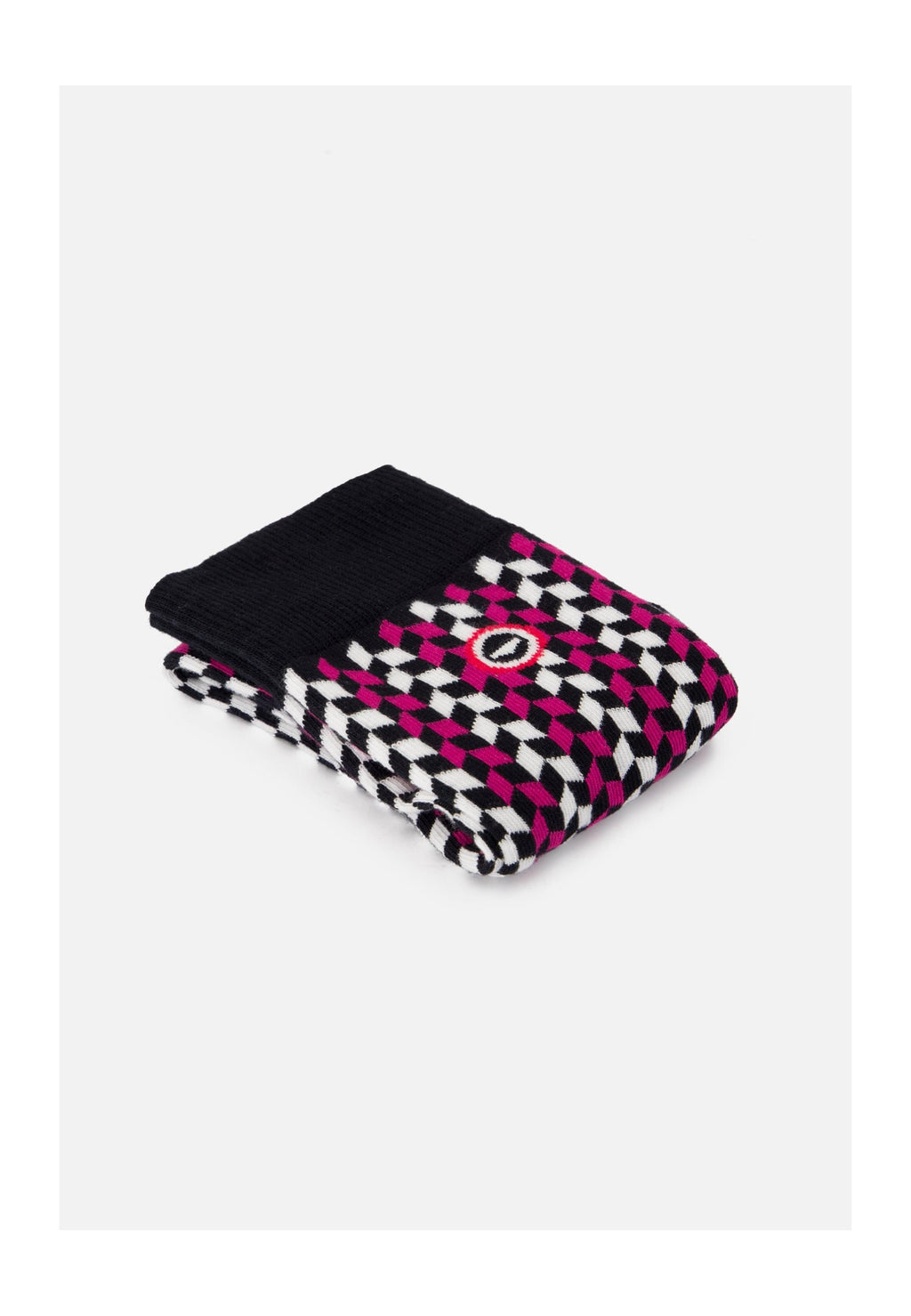 Mellemlange Mønstrede Strømper Lucas Fléchette - Fuchsia
