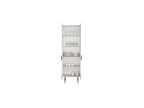 Mathilde - Mueble vitrina de 2 puertas - Patas negras