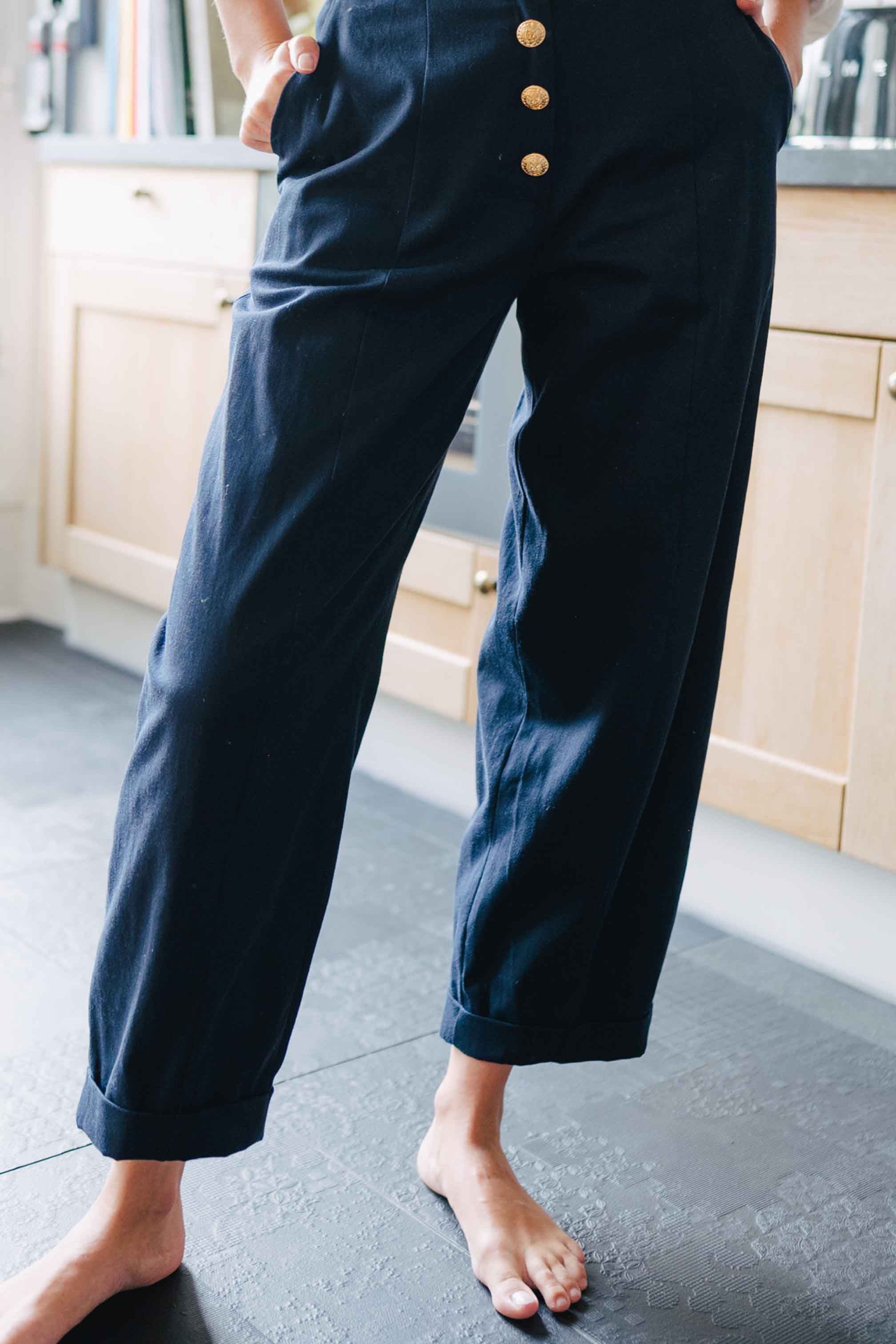 Pantalon Tiago Gabardine Marine