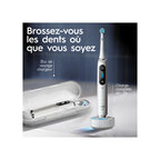 Oral-B Io10 Brosse À Dents Électrique Avec Etui De Voyage Chargeur - Blanc
