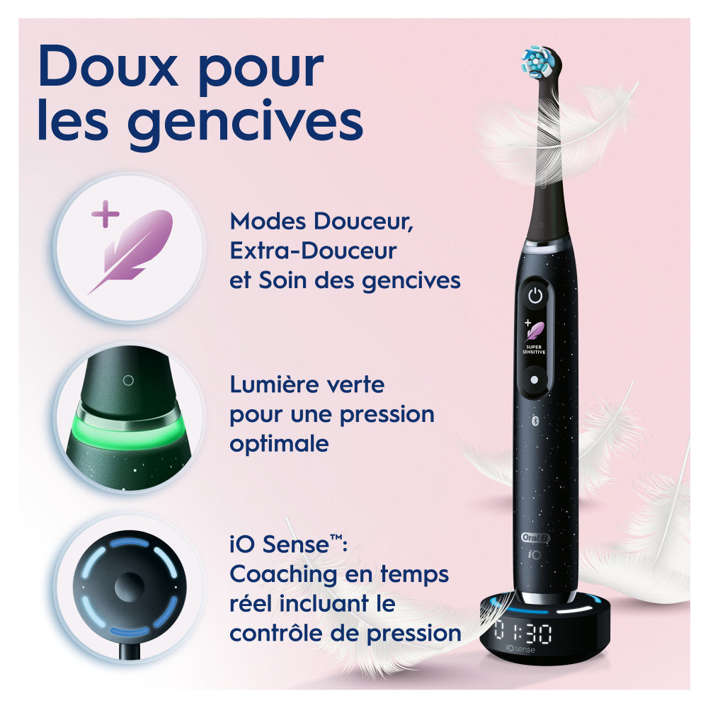 Oral-B Io10 Cepillo de Dientes Eléctrico Con Estuche de Viaje Cargador