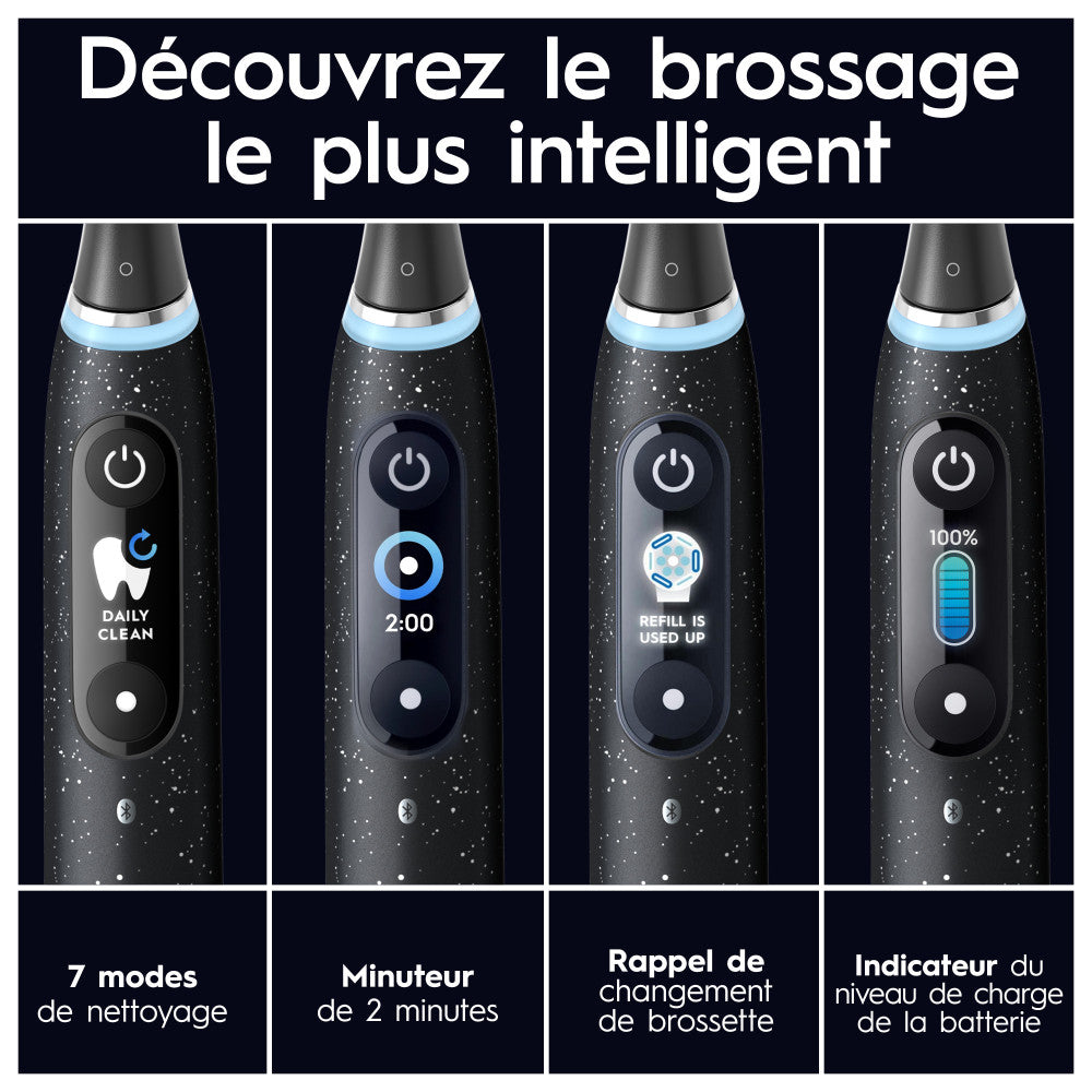 Oral-B Io10 Cepillo de Dientes Eléctrico Con Estuche de Viaje Cargador
