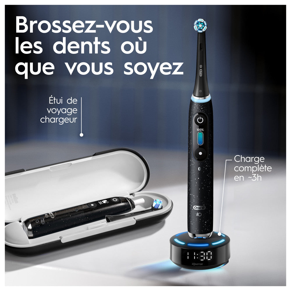 Oral-B Io10 Cepillo de Dientes Eléctrico Con Estuche de Viaje Cargador