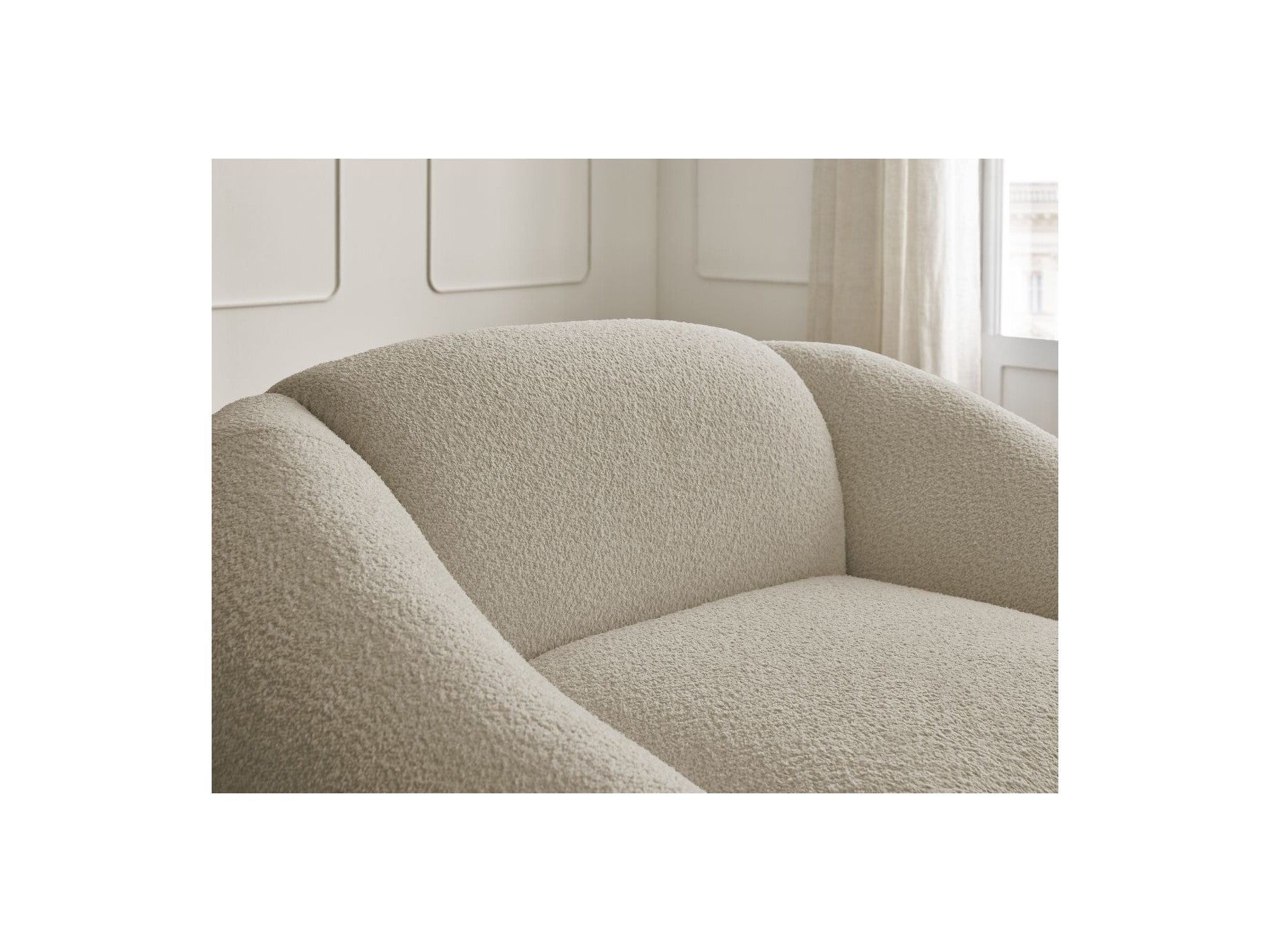 Sillón - Tina - Tejido bouclé