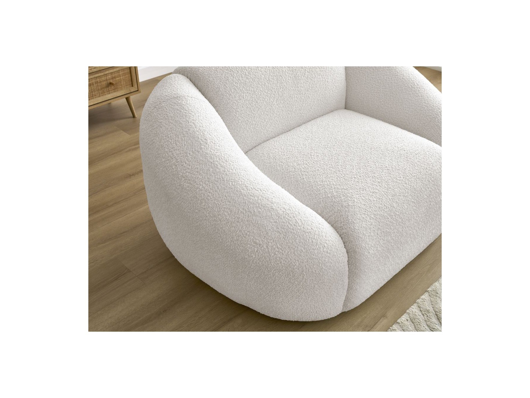 Sillón - Tina - Tejido bouclé