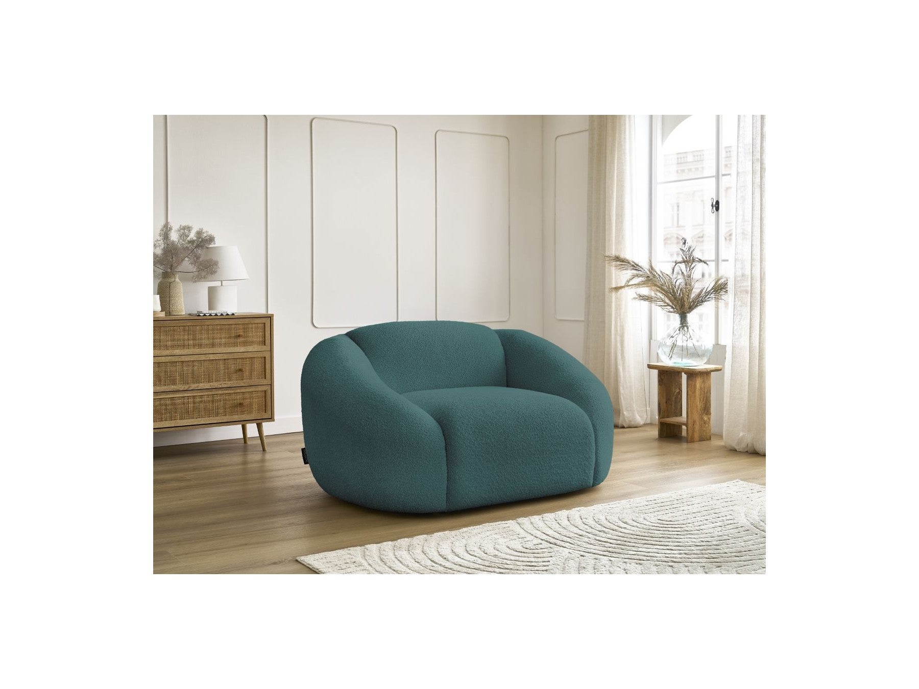 Sillón - Tina - Tejido bouclé