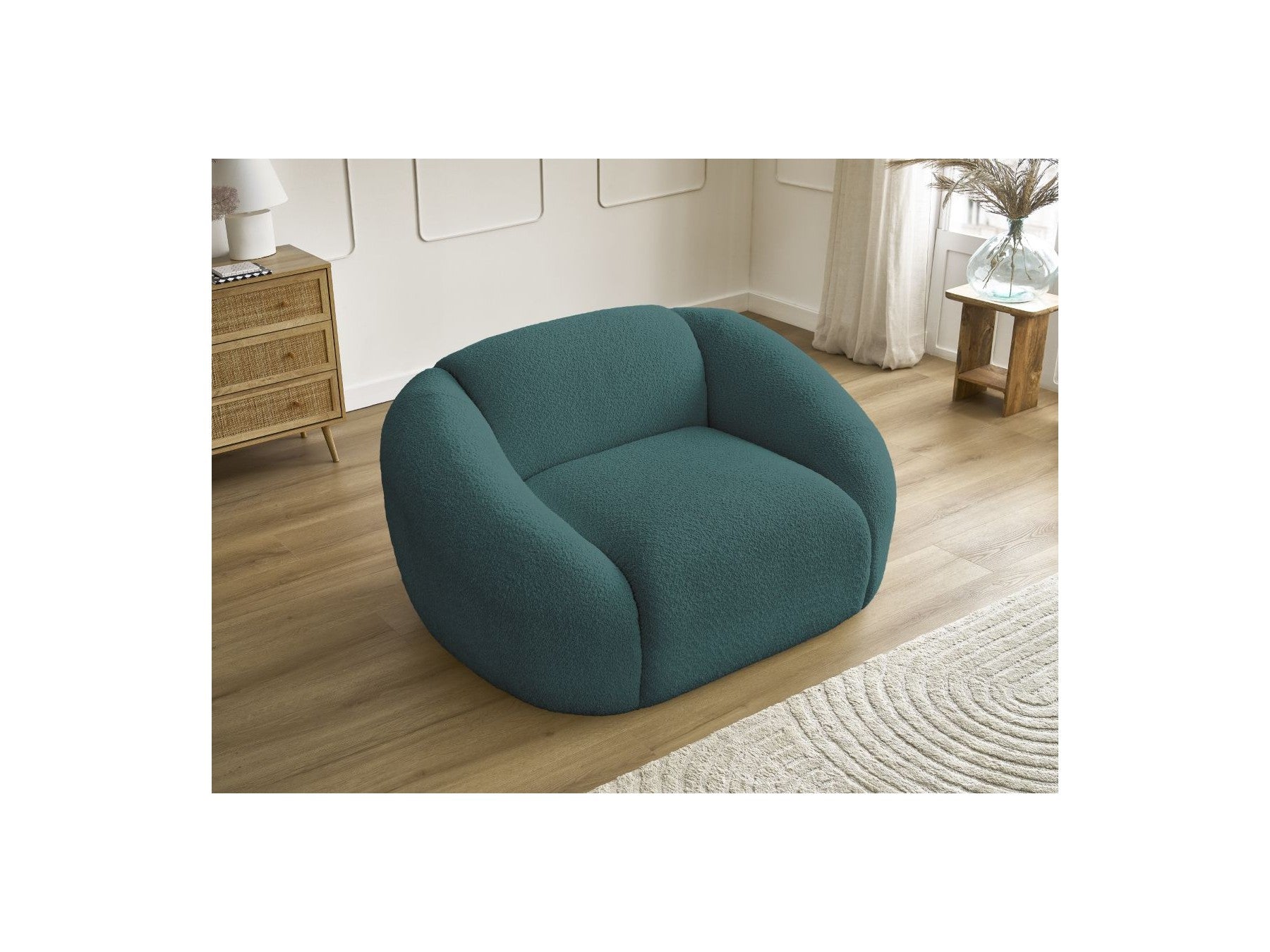 Sillón - Tina - Tejido bouclé
