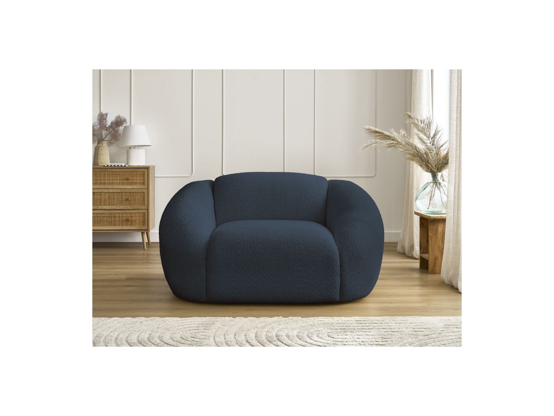 Sillón - Tina - Tejido bouclé
