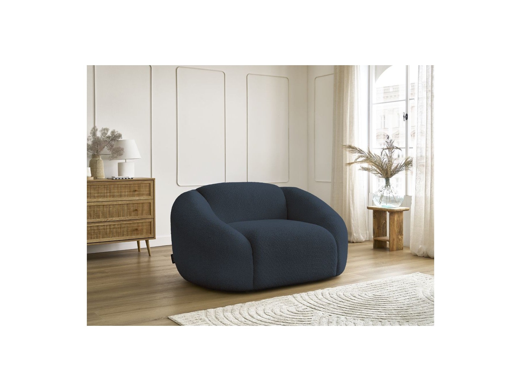 Sillón - Tina - Tejido bouclé