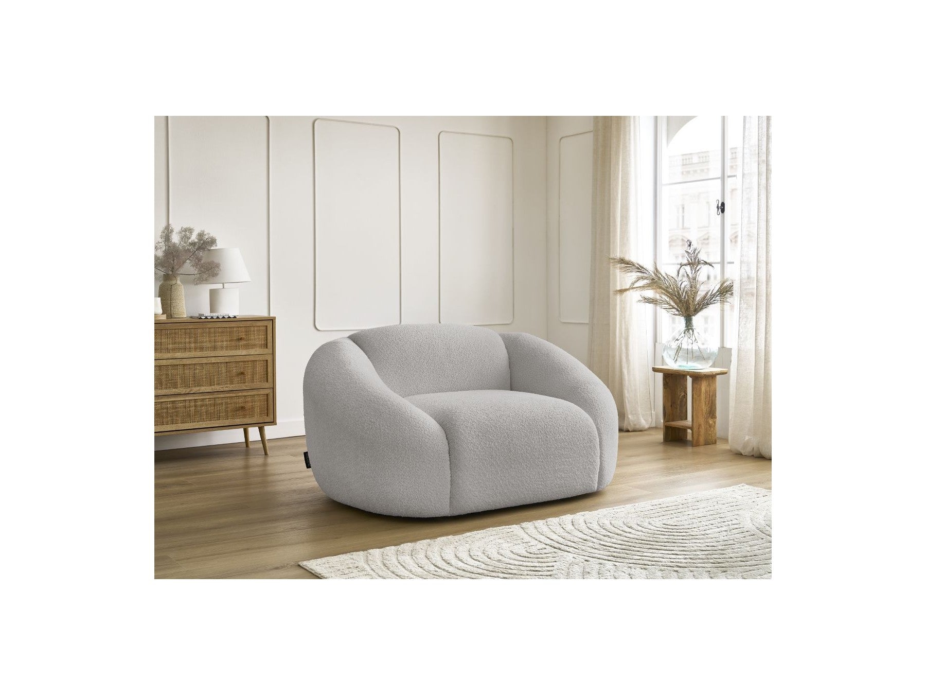 Sillón - Tina - Tejido bouclé
