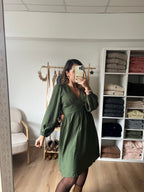 Vestido Elena Caqui