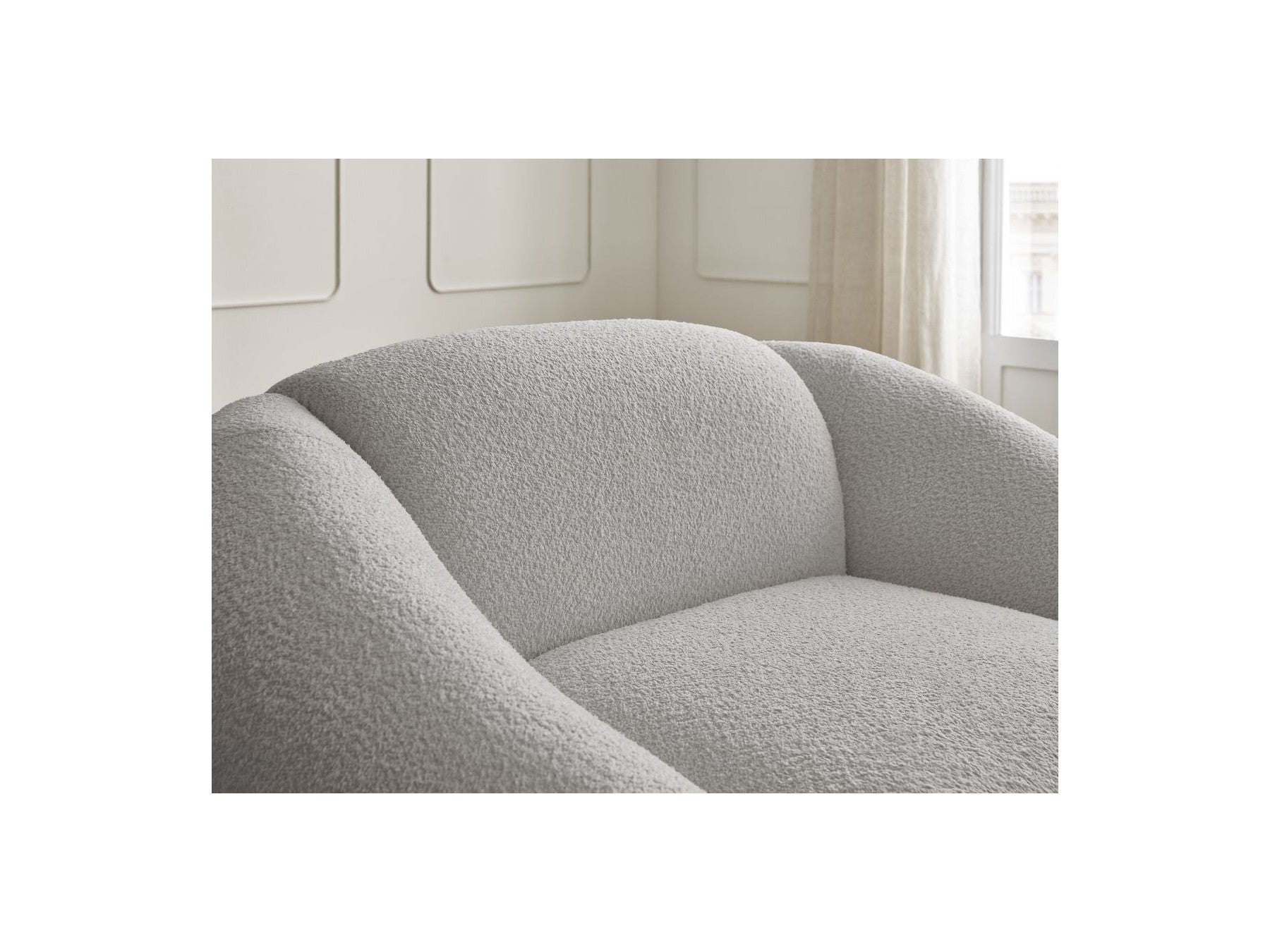 Sillón - Tina - Tejido bouclé