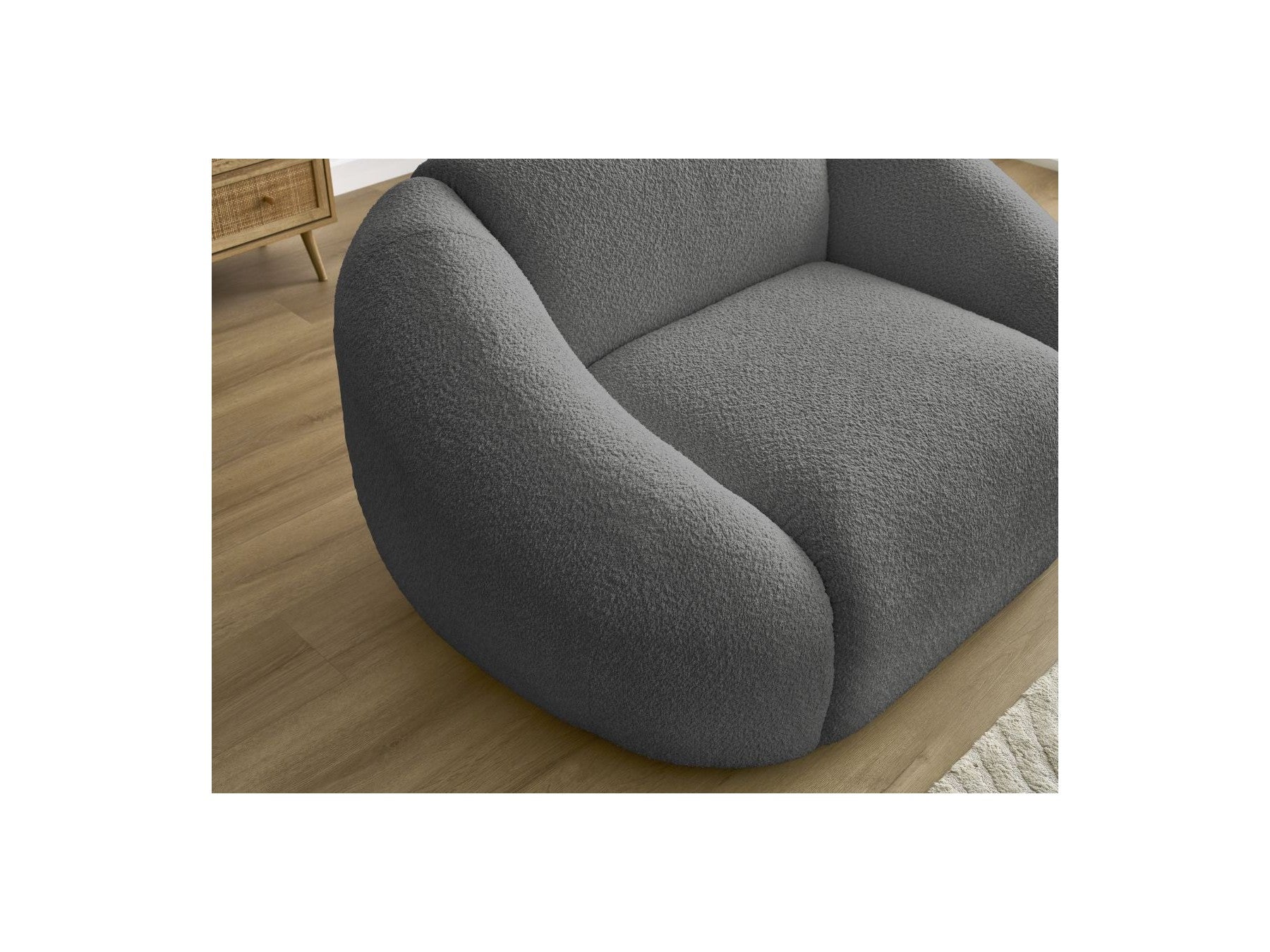 Sillón - Tina - Tejido bouclé