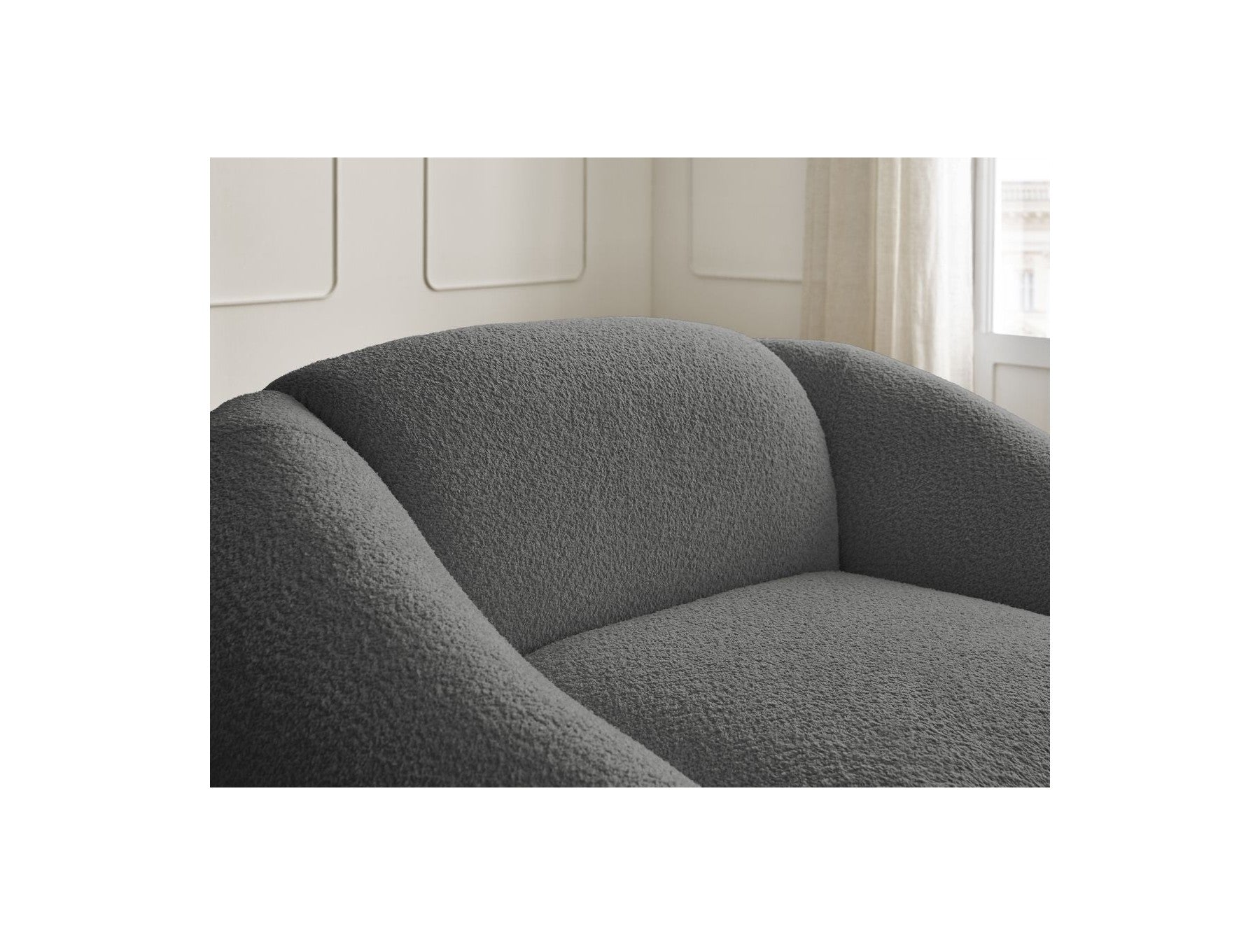 Sillón - Tina - Tejido bouclé