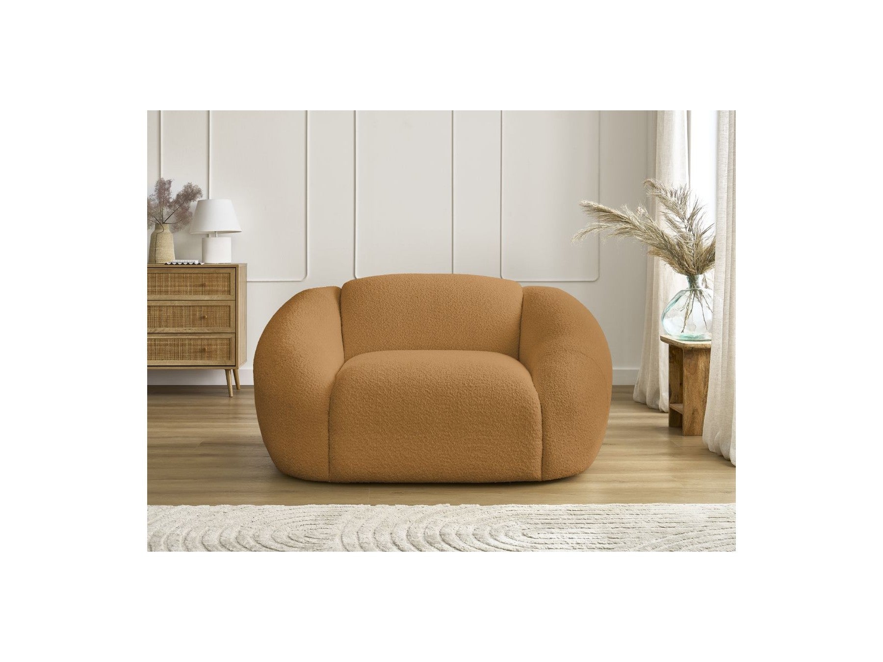 Sillón - Tina - Tejido bouclé