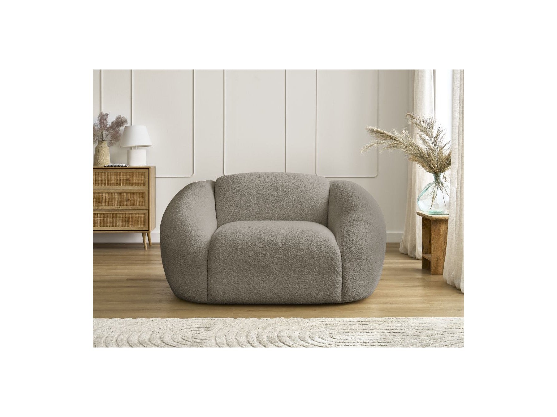 Sillón - Tina - Tejido bouclé