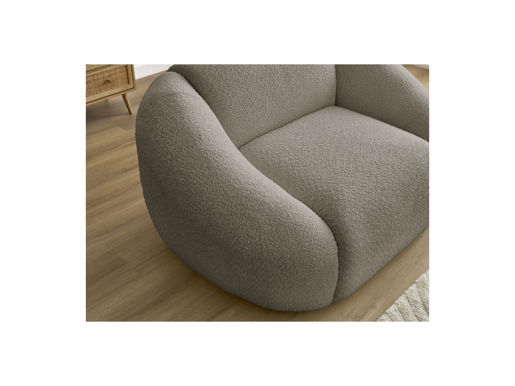 Sillón - Tina - Tejido bouclé